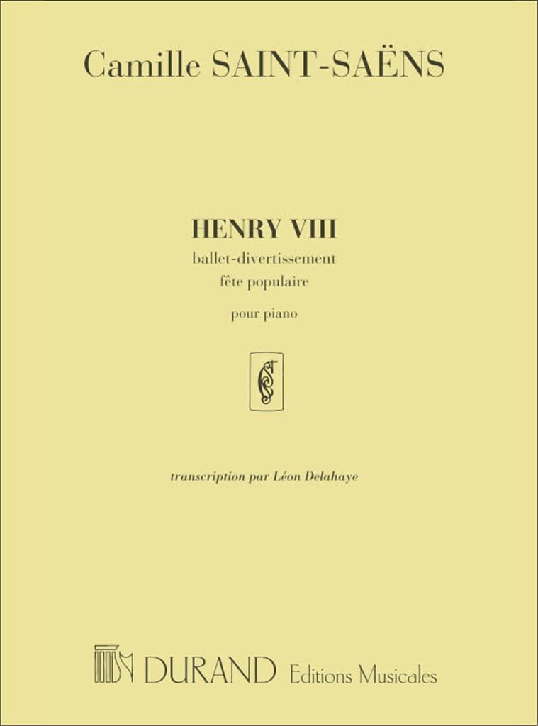 Henry Viii Ballet Piano